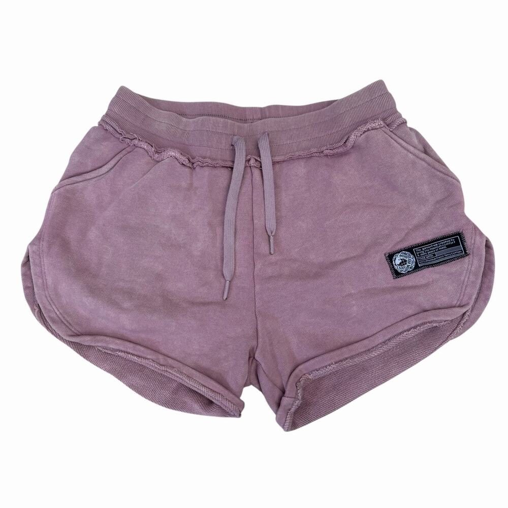Alphalete Very Terry Sweat Shorts Womens M, Lilac French Terry Cotton Lounge